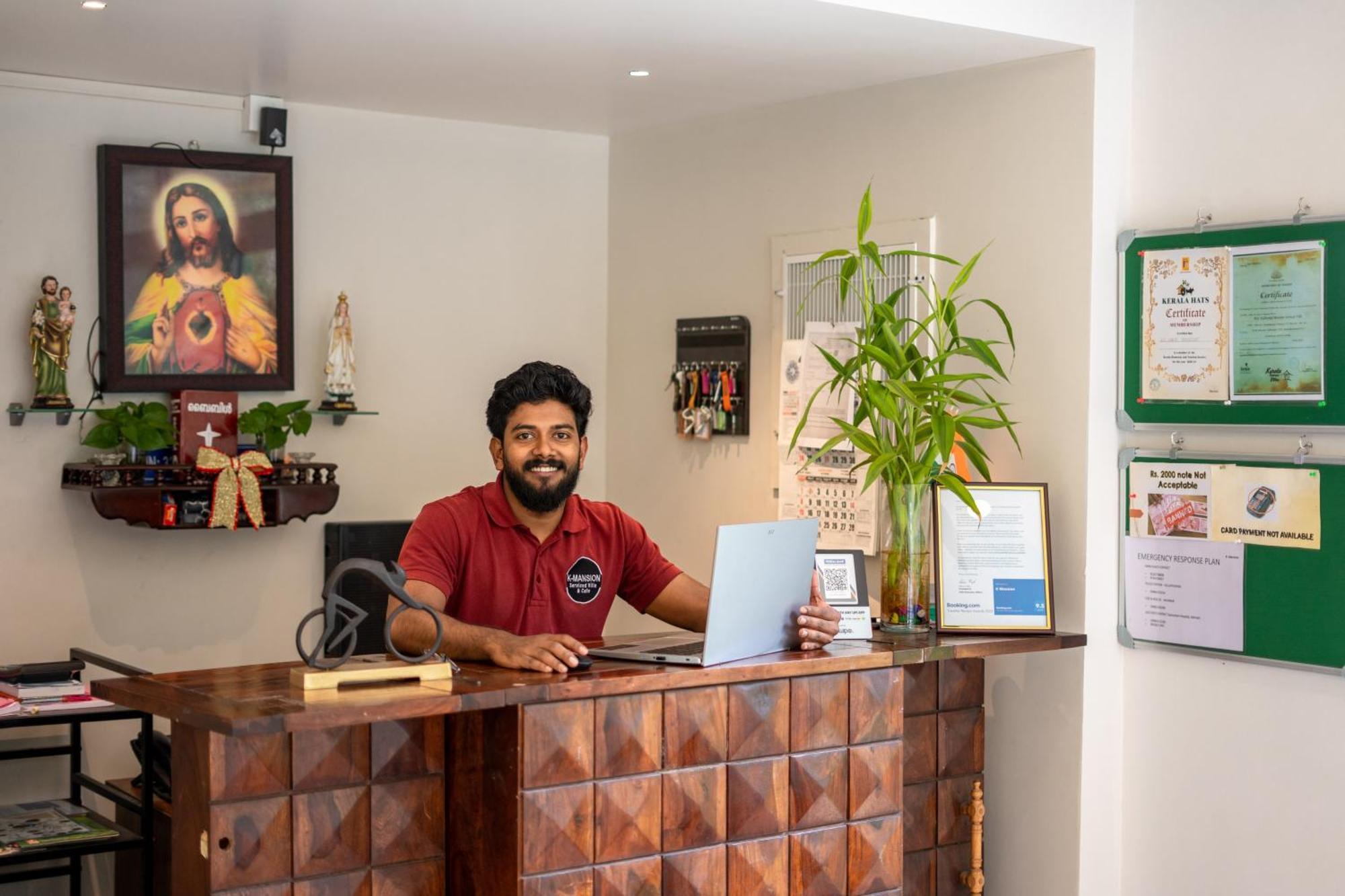 K Mansion Lejlighed Munnar Eksteriør billede